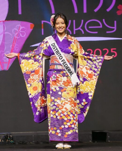 mini-Miss Nikkey Brasil 2025 - Kimono